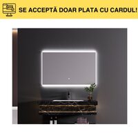 MOB.BAIE+OGLINDA 100X50 COMPOZIT SR-1298-100 mare 3c lav.ascuns