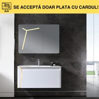 MOB.BAIE+OGLINDA 100X47 PVC M0110-1 2c