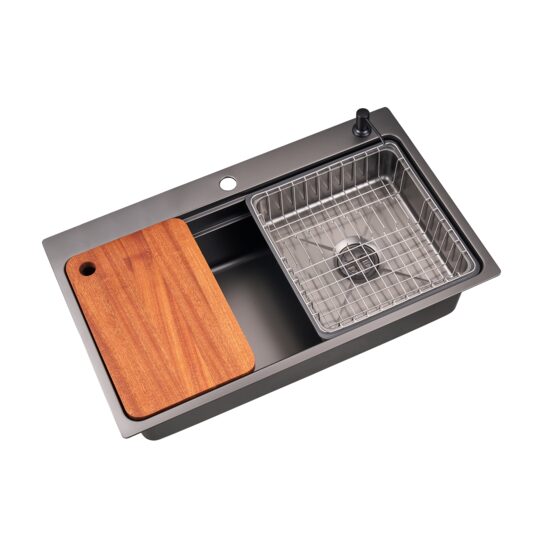 CHIUV.INOX 800X480X220 SG-8048AR1-BK
