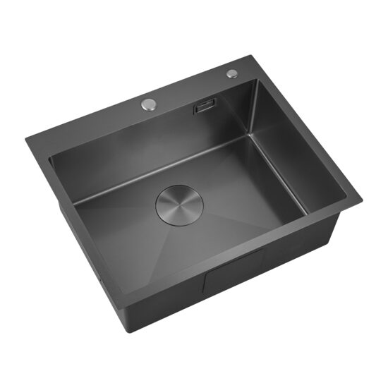 CHIUV.INOX 600X450X200 H-6045TS-BK