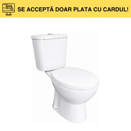 VAS WC CU REZ.3/6L S-TRAP 220MM SOFT CLOSE NR1421C2R-S