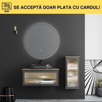 MOB.BAIE 1S WOOD GRAIN YC1009-120cm