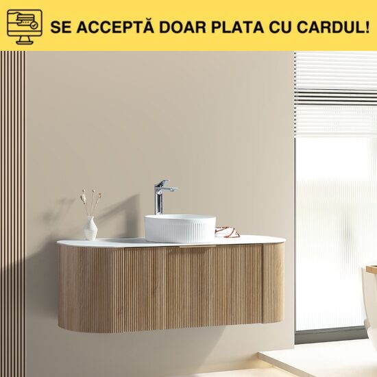 MOB.BAIE 1S RELIF OAK YG322-120cm