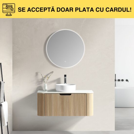 MOB.BAIE 1S RELIEF OAK YG1045-080cm