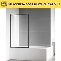 PARAVAN ST.CADA BAIE BLACK EVO-2859-90BL 900x1400