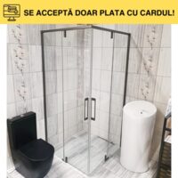 CAB.DUS PRO.GUN METAL 2c EVO-7608-1010gr 1000x1000x2000