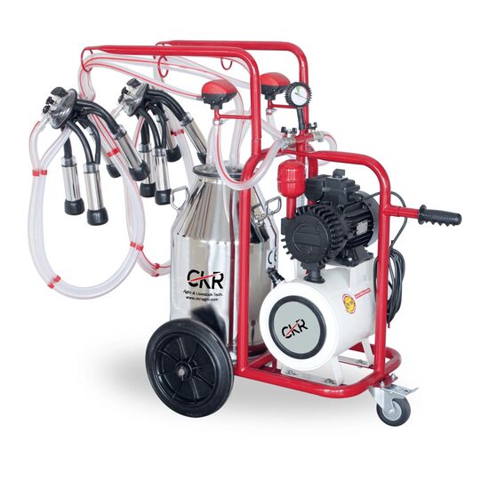 STATIE MULGATOARE DUBLA 2S 40L + INOX 0006215