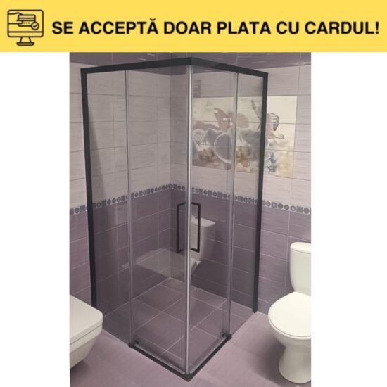 CAB.DUS ST.6MM KAN105 90X90X195