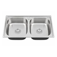 CHIUVETA INOX 2C 78X43X19CM