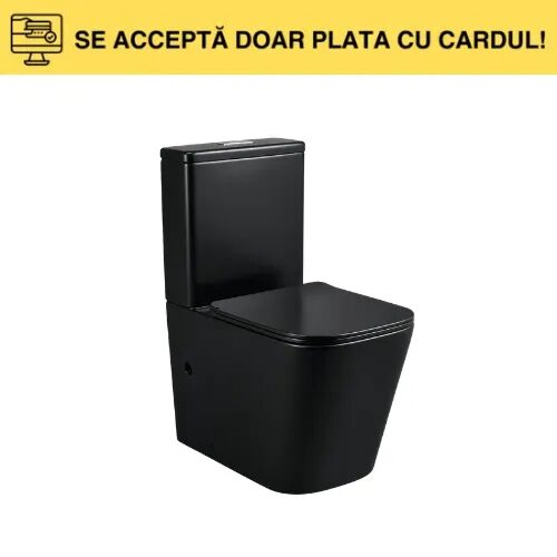 VAS WC SET 640X370X810 YJ-8303D M-001 matte black