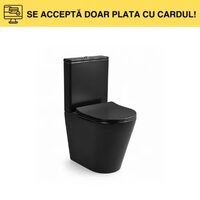 VAS WC SET 605X370X800 YJ-8380 M-001 matte black