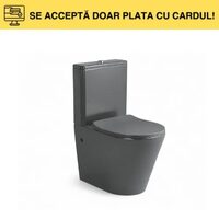 VAS WC SET 605X370X800 YJ-8380 M-008 grey