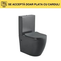 VAS WC SET 605X370X800 YJ-8381 M-008 grey