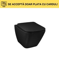 VAS WC SUSP.515X345X350 YJ-2496 M-001 matte black