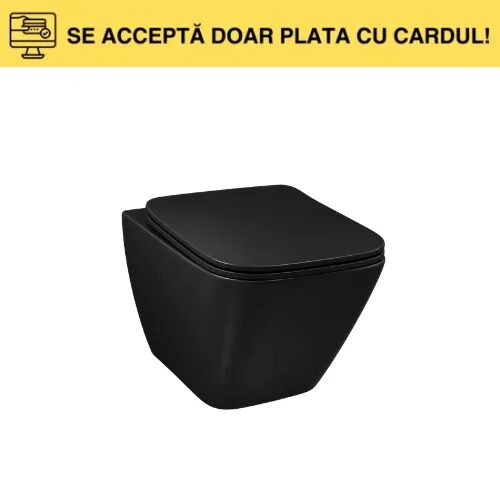 VAS WC SUSP.515X345X350 YJ-2496 M-001 matte black
