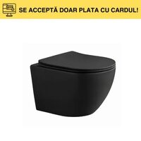 VAS WC SUSP.530X355X360 YJ-2486 M-001 matte black