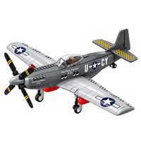 JOC CONSTRUCTII WANGE P-51 Mustang Fighter Aircraft 4006
