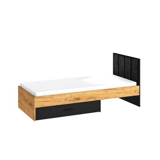 COLT 10 PAT 90X200 CRAFT ZLOTY/CZARNY-STAL PREMIUM(STEJAR AURIU/NEGRU-OTEL)