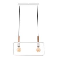CORP IL.FRAME 2X60W E27 ALB 32-73549