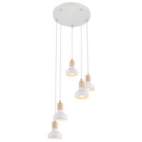 CORP IL.PUERTO 5X40W E14 ALB 35-62772