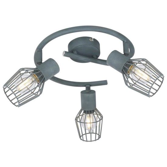 CORP IL.VIKING 3X40W E14 GRI 98-68040