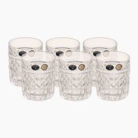 SET 6 PAHARE TUMBLER 810298 CRYSTAL BOHEMIA