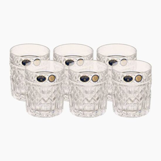 SET 6 PAHARE TUMBLER 810298 CRYSTAL BOHEMIA