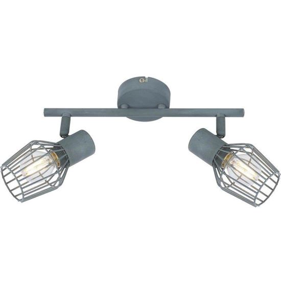 CORP IL.VIKING 2X40W E14 GRI 92-68026
