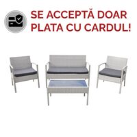 SET GRADINA 2FO+1CA+1MA SYCYLIA GREY