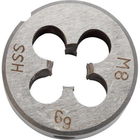 CIRCULAR DIE M 5. HSS.  CARDED 49444005