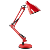LAMPA BIROU 60W E27 ROSU DL-1/R Orno