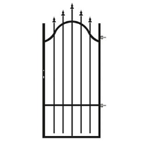 PORTITA DR.LAT.90CM H1.70-2.00 RAL9005 SAGITTA