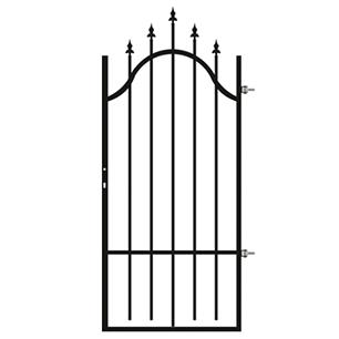 PORTITA DR.LAT.90CM H1.70-2.00 RAL9005 SAGITTA