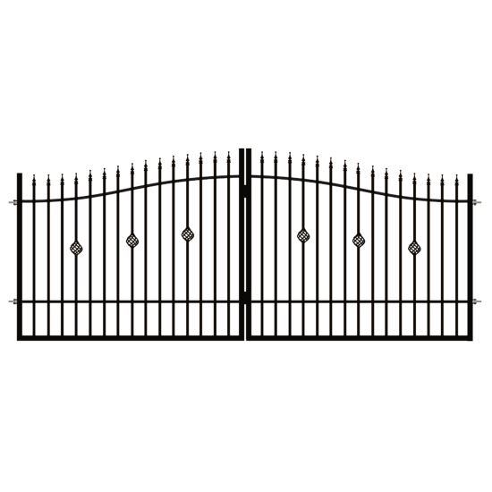 POARTA DAREK LAT.3M H1.70-2.00 RAL9005