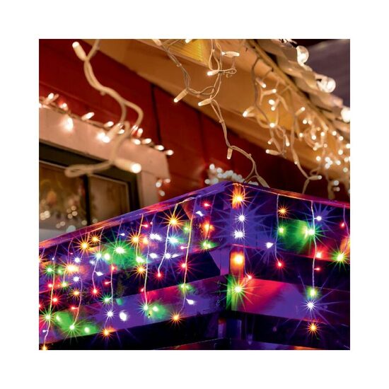 XMAS PERDEA LUMINI LED 300 LED COLORAT KKF308/M