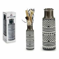 VAZA CERAMICA SILVER 41555