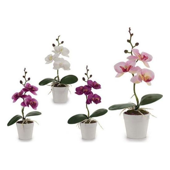 DECO FLORI ORHIDEE ALB SMALL 55280