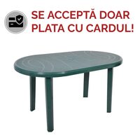 MASA JANTAR 135X70CM DARK GREEN