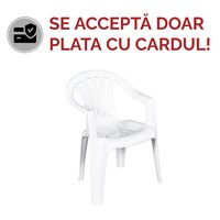 SCAUN FOTOLIU PL.CYRKON WHITE