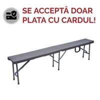 BANCA PLIANTA 180CM FOLDING BROWN