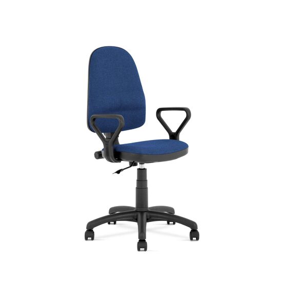 SCAUN BIROU BRAVO ALBASTRU C6 (NIEBIESKI)