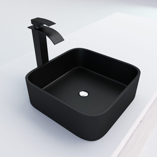 LAVOAR CERAMIC 400W BLACK MATT