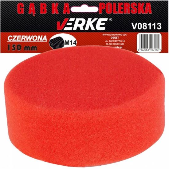 BURETE POLISH ROSU 150MM V08113