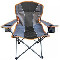 SCAUN CAMPING GRAFIT ORANGE KRZESLO KEMPI MIRPOL