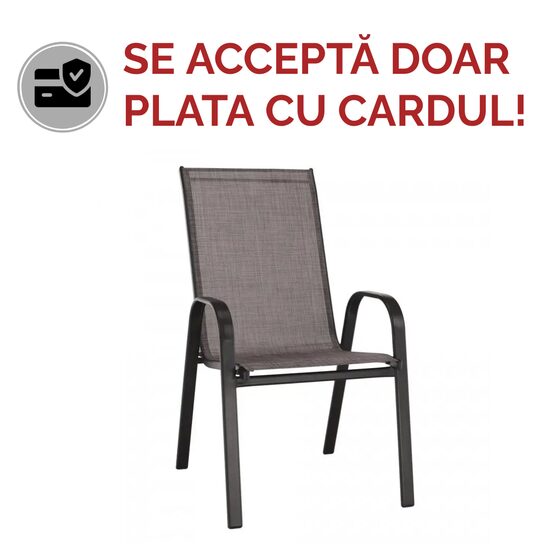 SCAUN GRADINA ARKADIA BROWN/GRAY MIRPOL