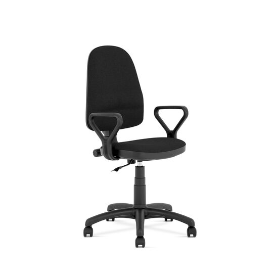 SCAUN BIROU BRAVO NEGRU C11 (CZARNY)