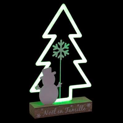 XMAS DECOR BRAD NEON 878405B JJA
