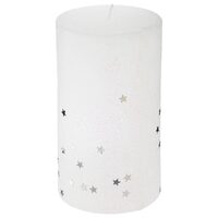 XMAS LUMANARE CIL.12X7CM 129848BL