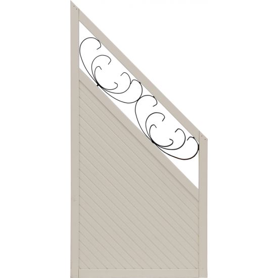 PANOU OBLIC ELEGANT 180/90X90 LATTE WOAHMCSO1809S-OM-913