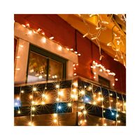 XMAS GHIRLANDA LED SLOI DE GHEATA 10M/400LED DLFJ400F/WW